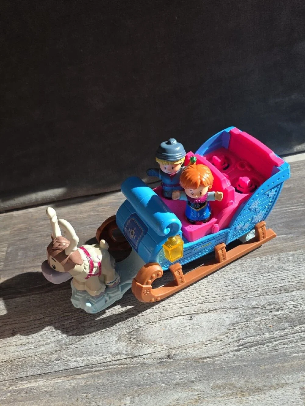 Fisher-Price Disney Frozen Sven & Carriage Figure Set